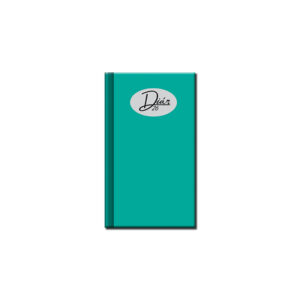 Mini diár FSC A6 COLORS zelenomodrý 2026