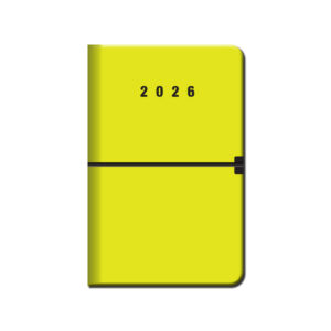 Týždenný diár A5 CAPRI neon 2026
