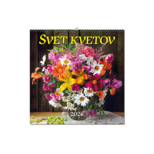 Nástenný kalendár Svet kvetov 2026