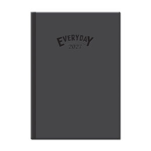 Denný diár A5 Everyday sivý 2027