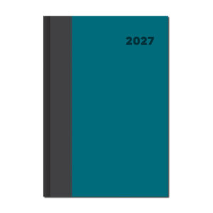 Denný diár A5 DOLCETTO sivo tyrkysový 2027