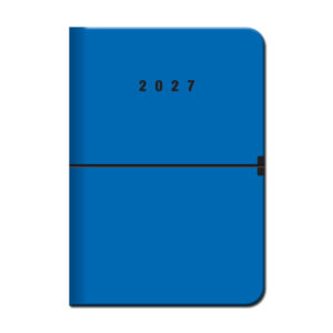 Týždenný diár A5 CAPRI Kobalt 2027