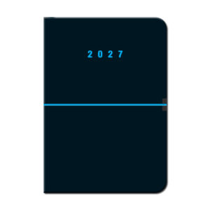 Týždenný diár A5 CAPRI Čierny 2027