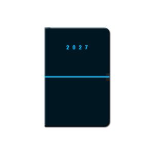 Mini diár A6 CAPRI čierny 2027